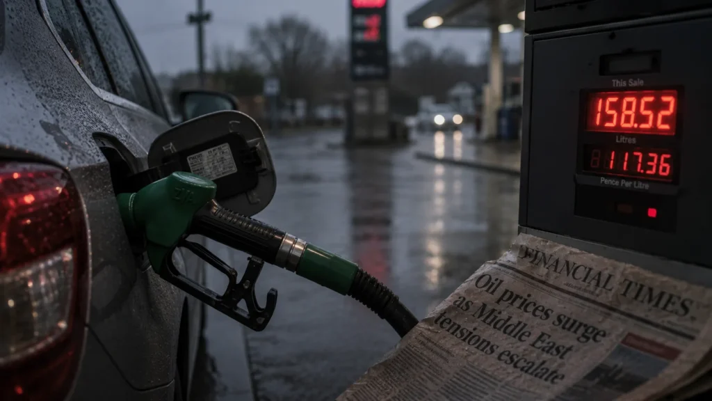 Petrol hits highest price since start of Iran war