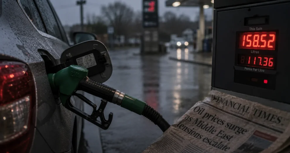 Petrol hits highest price since start of Iran war