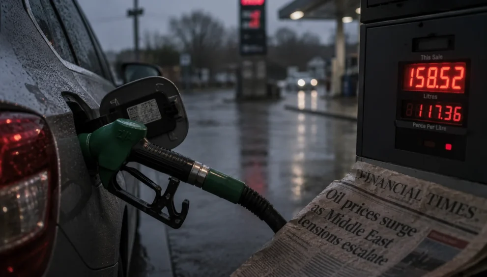 Petrol hits highest price since start of Iran war