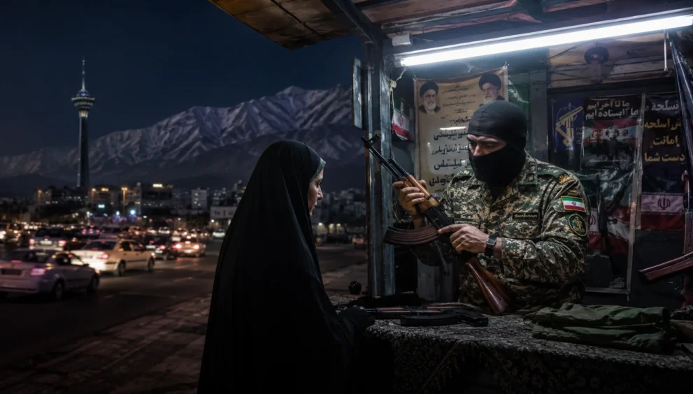 Guns on Tehran streets as Trump renews war threats on Iran