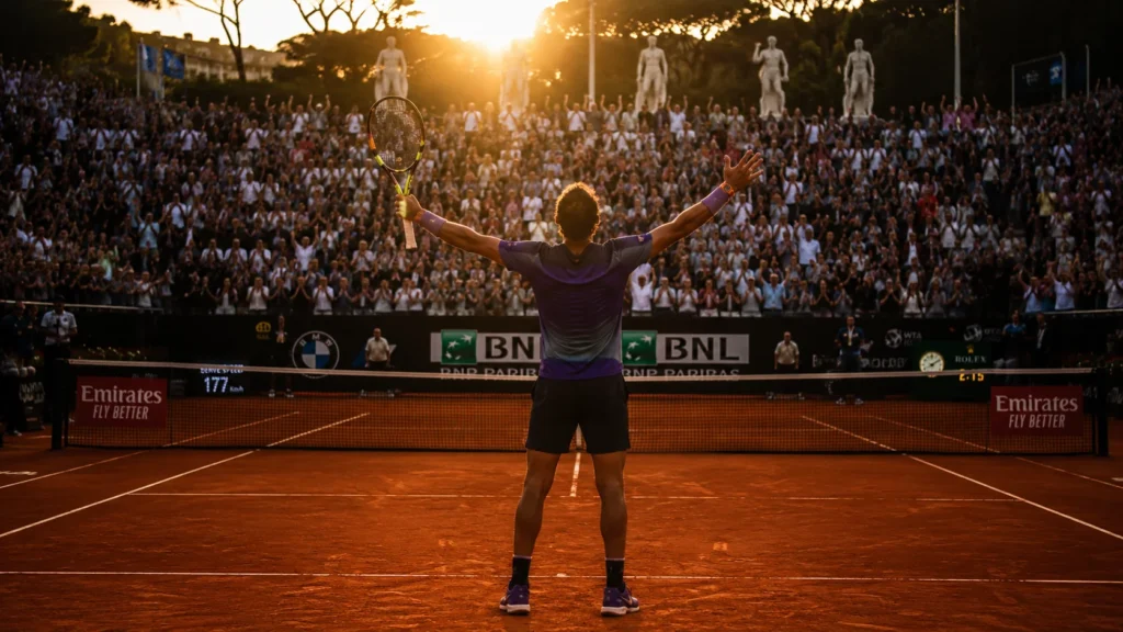 Sinner Wins Italian Open to Complete Golden Masters Collection